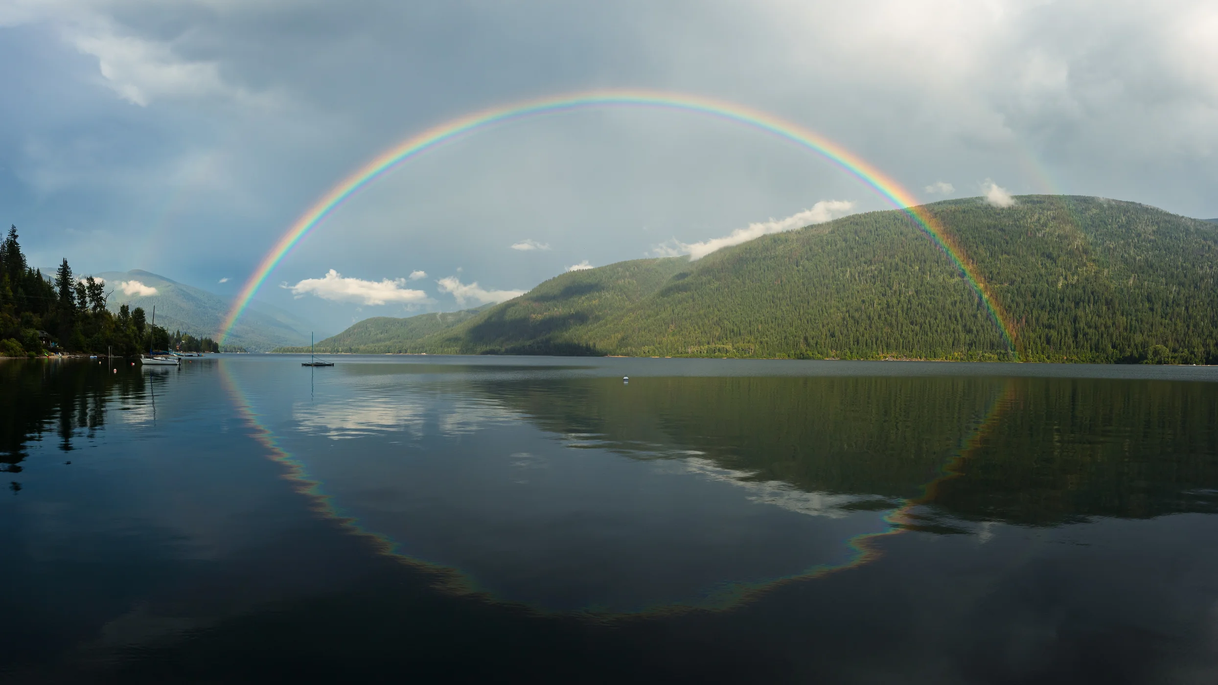 Rainbow Reflection